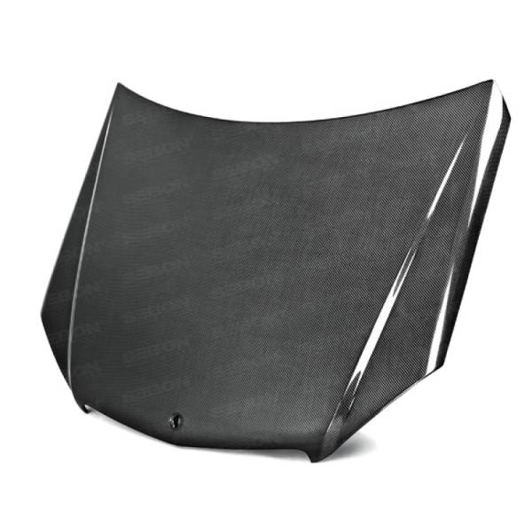 Seibon - Seibon 07-11 Mercedes Benz C-Class (Does Not Fit C63) OEM-Style Carbon Fiber Hood - HD0709MBW204-OE