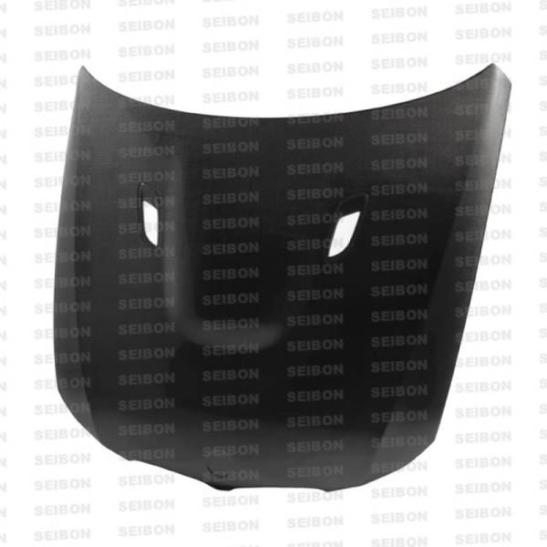 Seibon - Seibon 09-11 BMW 3 Series 4dr (Exc M3) BM-Style Carbon Fiber Hood - HD0910BMWE90-BM