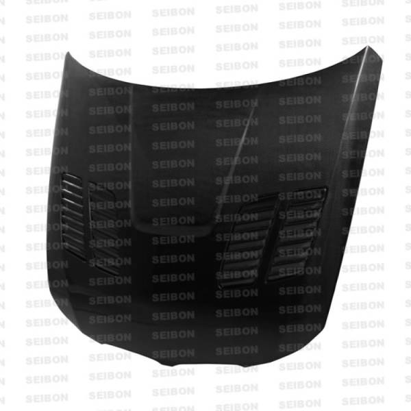 Seibon - Seibon 09-11 BMW 3 Series 4dr (Exc M3) GTR-Style Carbon Fiber Hood - HD0910BMWE90-GTR