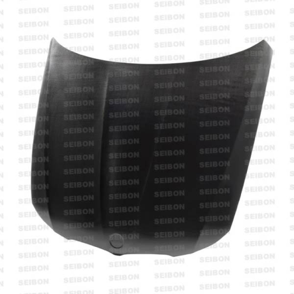 Seibon - Seibon 09-11 BMW 3 Series 4dr (Exc M3) OE-Style Carbon Fiber Hood - HD0910BMWE90-OE