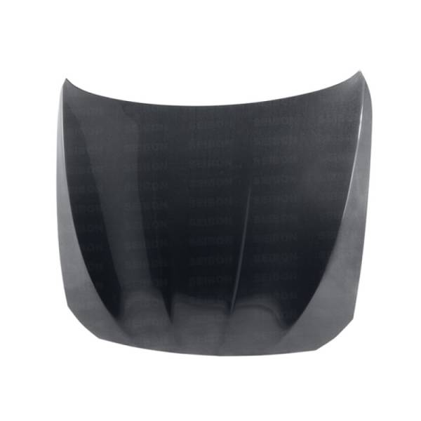 Seibon - Seibon 10-13 BMW 5 Series and M5 Series (F10) OEM-Style Carbon Fiber Hood - HD1012BMWF10-OE