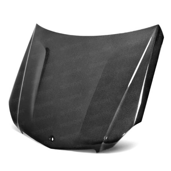 Seibon - Seibon 12-14 Mercedes Benz C63 OEM Carbon Fiber Hood - HD1112MBC63-OE