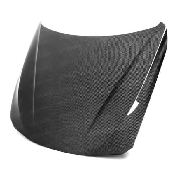 Seibon - Seibon 12-13 BMW F30 OEM-Style Carbon Fiber Hood - HD1213BMWF30-OE
