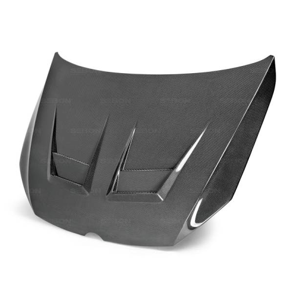 Seibon - Seibon 15-20 Volkswagen Golf MK7 DV-Style Carbon Fiber Hood - HD12VWG7-DV