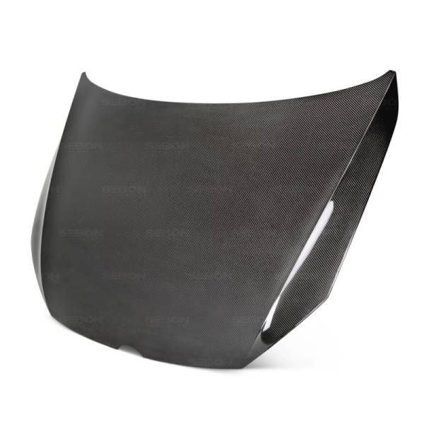 Seibon - Seibon 2015 VW Golf/GTI OEM Carbon Fiber Hood - HD12VWG7-OE