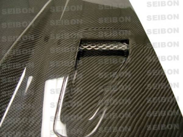 Seibon - Seibon 99-01 Nissan S15 DV IICarbon Fiber Hood - HD9901NSS15-DVII