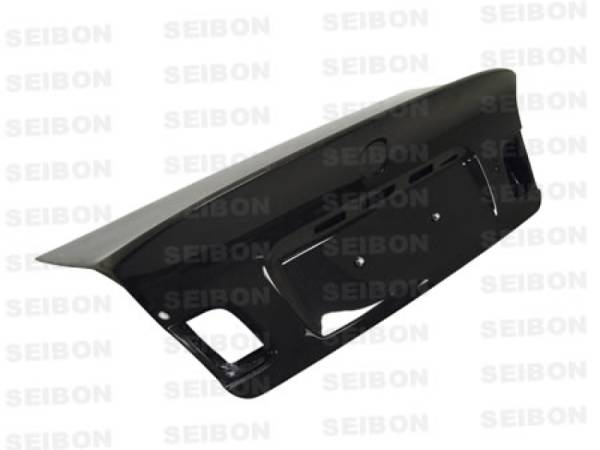Seibon - Seibon 99-04 BMW 3 Series 4DR E46 CSL Style Carbon Fiber Trunk Lid and Hatch - TL9904BMWE464D-C