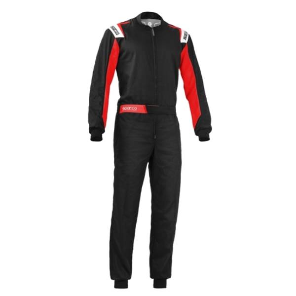 SPARCO - Sparco Suit Rookie Small BLK/RED - 002343NRRS1S