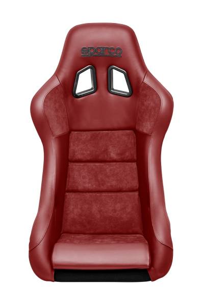 SPARCO - Sparco Seat QRT Performance Leather/Alcantara Red (Must Use Side Mount 600QRT) - 008012RPRS