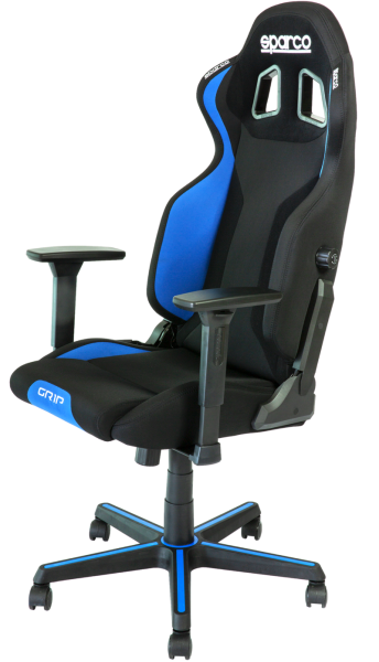 SPARCO - Sparco Game Chair GRIP BLK/BLU - 00989NRAZ