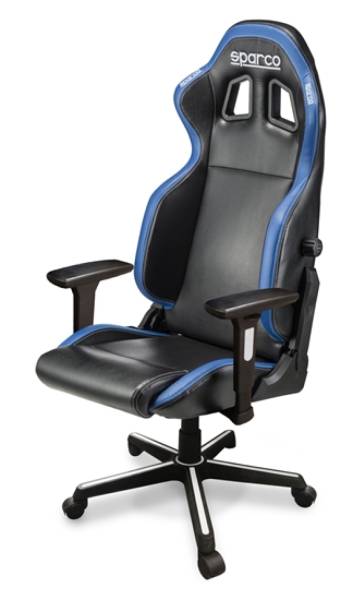 SPARCO - Sparco Game Chair ICON BLK/BLU - 00998NRAZ