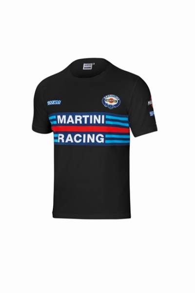 SPARCO - Sparco T-Shirt Martini-Racing XS Black - 01274MRNR0XS