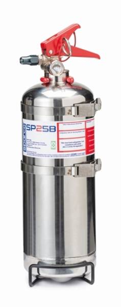 SPARCO - Sparco 2 Liter Handheld Steel NOVEC Extinguisher - 014773BXLN2