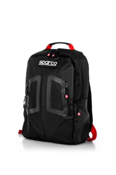 SPARCO - Sparco Bag Stage BLK/RED - 016440NRRS