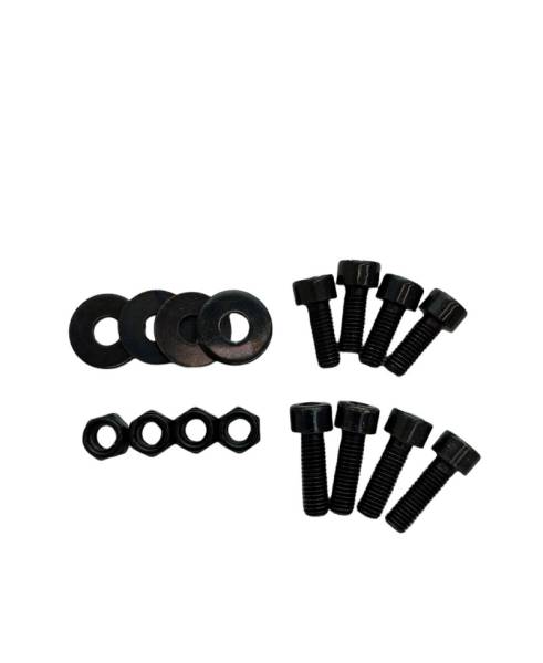 SPARCO - Sparco Seat Hardware Spacer Kit Bottom Mount - Black Zinc - 50001ZN