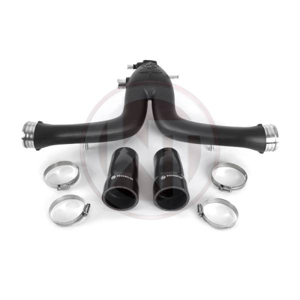 Wagner Tuning - Wagner Tuning Porsche 991.2 Turbo(S) Y-Charge Pipe Kit - 001100006-KIT.991.2.WT