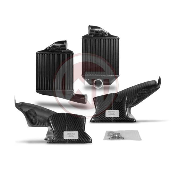 Wagner Tuning - Wagner Tuning Audi S4 B5/A6 2.7T Competition Intercooler Kit w/Carbon Air Shroud - 200001006.KKIT