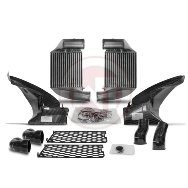 Wagner Tuning - Wagner Tuning Audi RS6 C5 Competition Gen2 Intercooler Kit w/Carbon Air Shroud - 200001011.KKIT