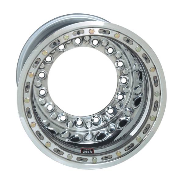 Weld - Weld Wide 5 XL Direct Mount 15x14 / 5x10.25 BP / 6in. BS Polished Assembly - Outer Beadlock - 559-5426