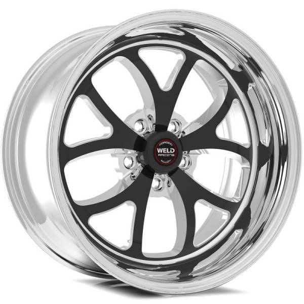 Weld - Weld S76 17x10 / 5x5 BP / 7.2in. BS Black Wheel (High Pad) - Non-Beadlock - 76HB7100C72A