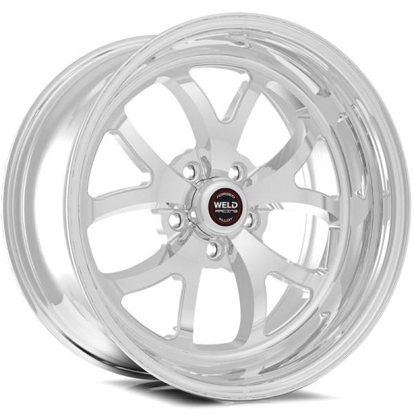 Weld - Weld S76 17x4.5 / 5x4.5 BP / 2.2in. BS Polished Wheel - Non-Beadlock - 76MP7045A22A
