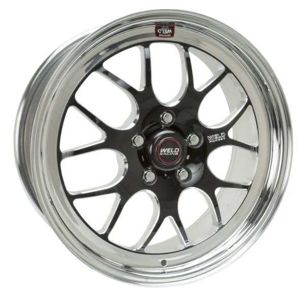 Weld - Weld S77 18x8 / 5x4.75 BP / 3.7in. BS Black Wheel (Medium Pad) - Non-Beadlock - 77MB8080B37A