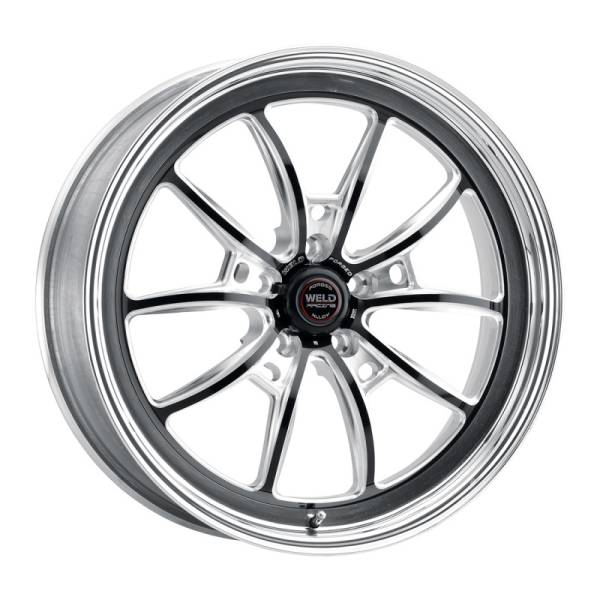 Weld - Weld S80 18x5 / 5x115 BP / 2.1in BS Black Wheel (High Pad) - Non-Beadlock - 80HB8050W21A