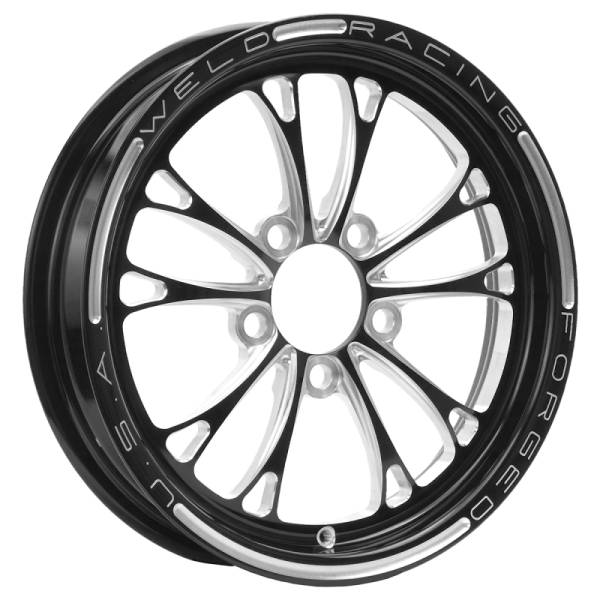 Weld - Weld V-Series 1-Piece 15x3.5 / 5x4.75 BP / 2.25in. BS Black Wheel - Non-Beadlock - 84B-15272