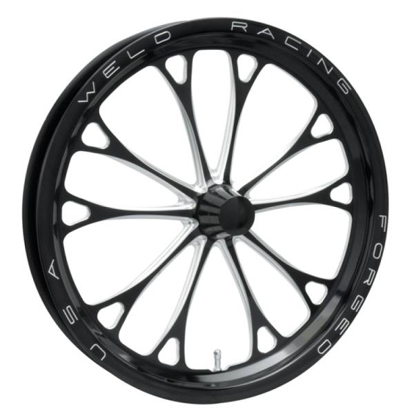 Weld - Weld V-Series 1-Piece 17x3.5 / Strange Spindle MT / 1.75in. BS Black Wheel - Non-Beadlock - 84B-17001