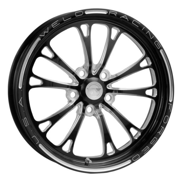 Weld - Weld V-Series 1-Piece 17x4.5 / 5x120 BP / 2.25in. BS Black Wheel - Non-Beadlock - 84B-1704254