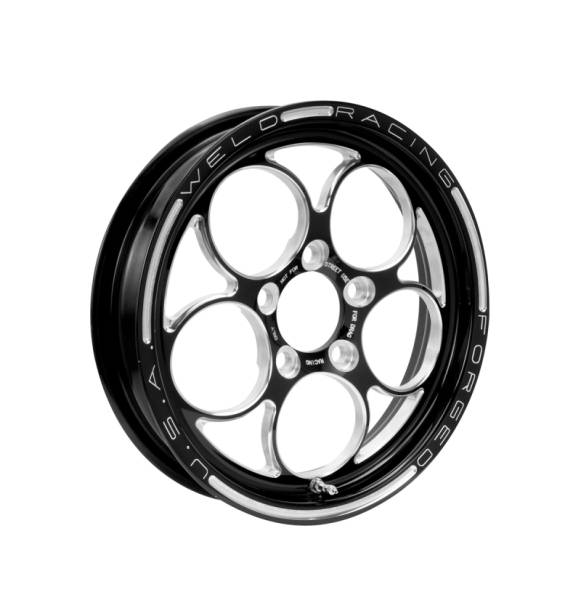 Weld - Weld Magnum 1-Piece 15x3.5 / 5x4.5 BP / 1.75in. BS Black Wheel - Non-Beadlock - 86B-15204