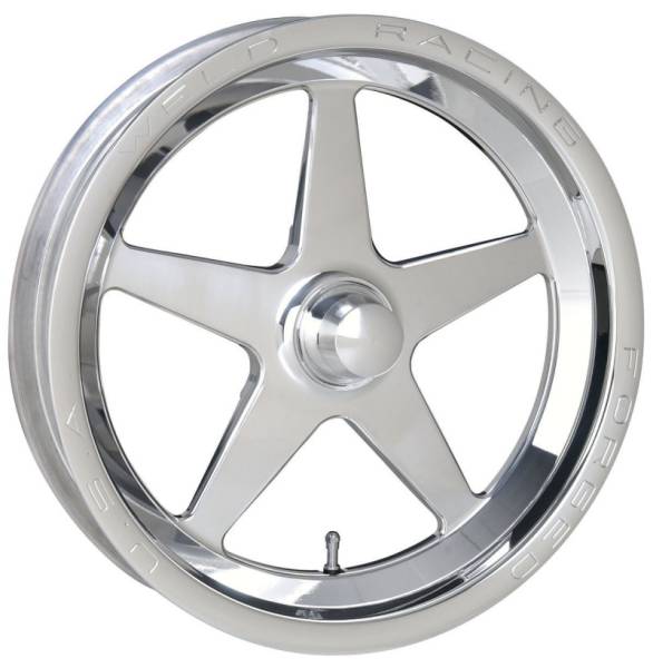 Weld - Weld Alumastar 1-Piece 15x3.5 / Anglia Spindle MT / 1.75in. BS Polished Wheel - Non-Beadlock - 88-15000