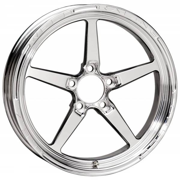 Weld - Weld Alumastar 1-Piece 17x4.5 / 5x4.5 BP / 2.25in. BS Polished Wheel - Non-Beadlock - 88-1704204