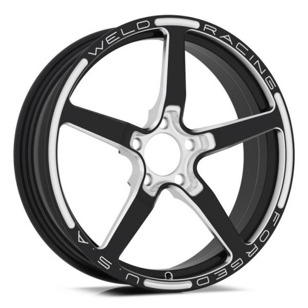 Weld - Weld Alumastar 1-Piece 18x6 / 5x115 BP / 2.7in. BS Black Wheel - Non-Beadlock - 88B-1806245