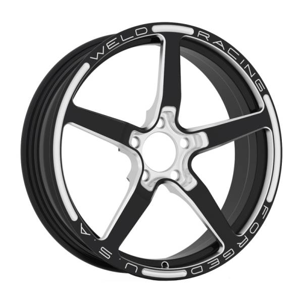 Weld - Weld Alumastar 2.0 1-Piece 18x6 / 5x120 BP / 3.7in BS Black Wheel - Non-Beadlock - 88B-1806257