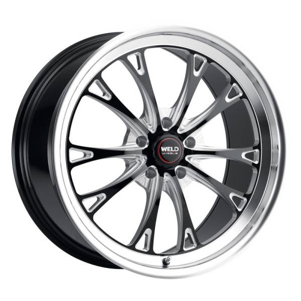 Weld - Weld S113 20X10.5 Belmont 5X120 ET38 BS7.25 Gloss Black MIL Dia 72.56 - S11300521P38