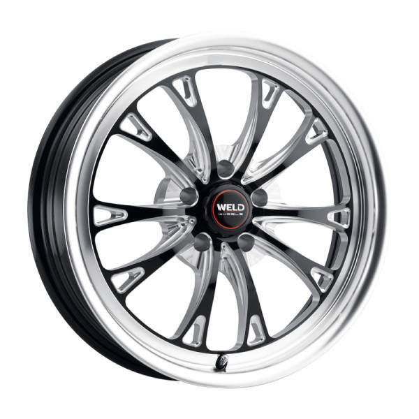 Weld - Weld Racing 20x5 Laguna 5x115 ET-33 BS1.5 Gloss BLK MIL DIA 78.1 - S1520C071N33