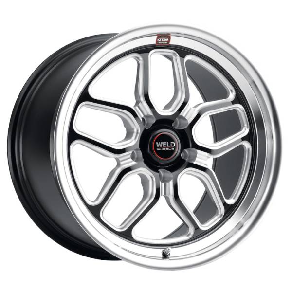 Weld - Weld S152 18X10 Laguna Drag 5X114.3 ET50 BS7.50 Gloss Black MIL Dia 78.1 - S15280067P50
