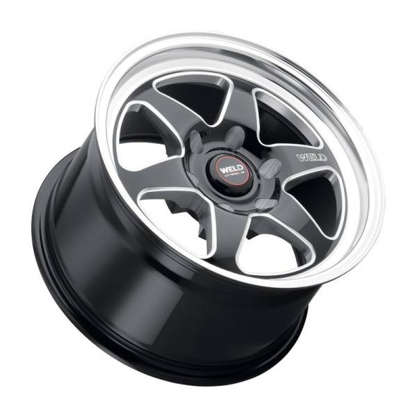 Weld - Weld S156 20x5 Ventura 6 Drag 6x135 ET-19 BS2.00 Gloss BLK MIL DIA 87.1 - S1560C089N19