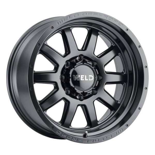 Weld - Weld Off-Road 20x9 8x170 ET00 5.00BS 125.1 Hub Bore Satin Black Stealth 101 Wheel - W10109017500