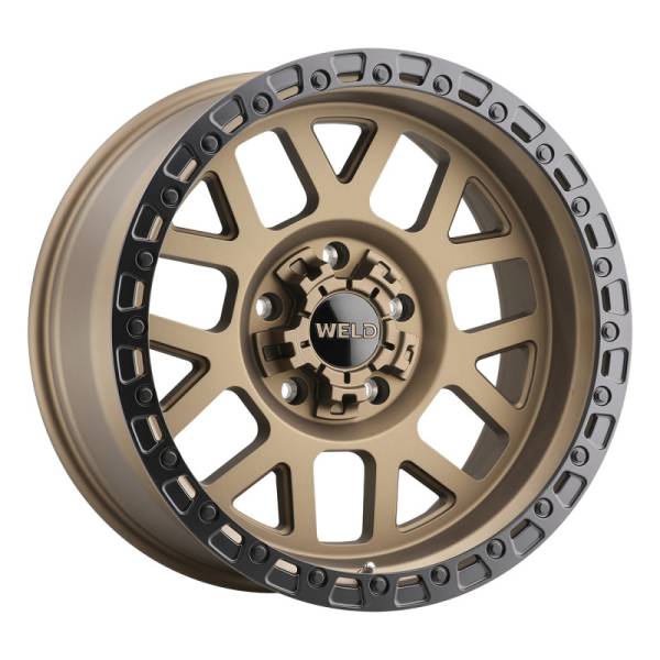 Weld - Weld Off-Road W115 17X9 Cinch 5X114.3 5X127 ET-12 BS4.50 Satin Bronze / Satin Black 78.1 - W11579026450