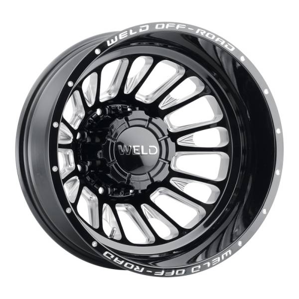 Weld - Weld Off-Road W121 20X8.25 Scorch Outer 8X165.1 ET-265 BS-5.67 Gloss Black MIL 121.6 - W12108280N56