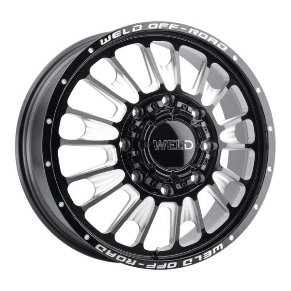 Weld - Weld Off-Road W121 20X8.25 Scorch Outer 8X200 ET-246 BS-4.92 Gloss Black MIL 142.2 - W12108292N49