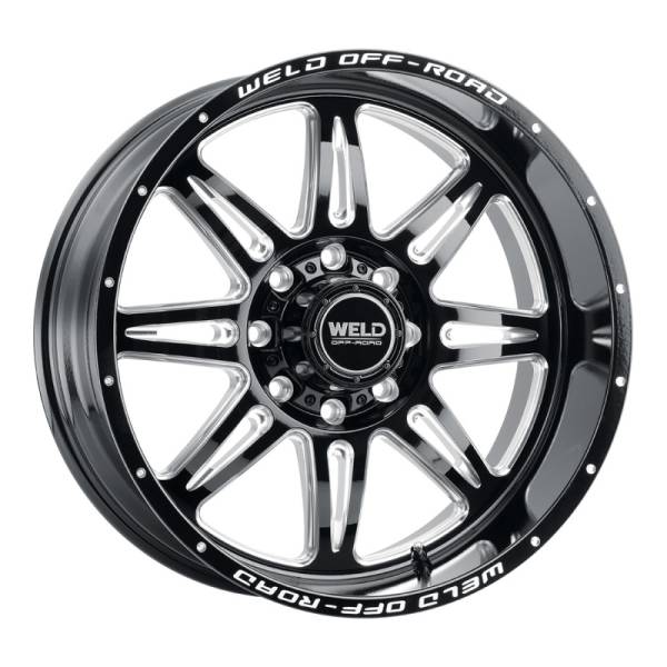 Weld - Weld Cheyenne W132 Series 20x10 / 8x170 BP / -18 Offset / 4.75 BS / 125.1 Bore - Gloss Black MIL - W13200017475