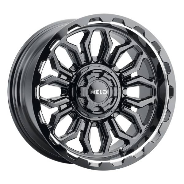 Weld - Weld Off-Road W139 20X9 Flare 6X135 6X139.7 ET00 BS5.00 Gloss Black MIL 106.1 - W13909098500