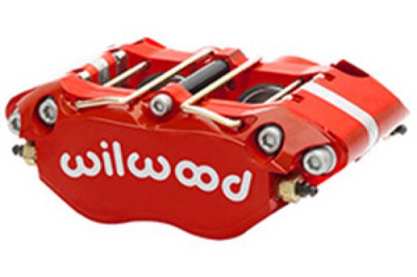 Wilwood - Wilwood Caliper-Dynapro Radial (Thin Pad) 1.75in Pistons .81in Disc - Red - 120-10000-RD