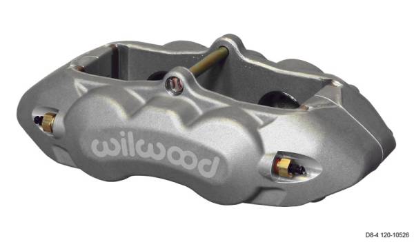 Wilwood - Wilwood Caliper-D8-4 Rear Clear 1.38in Pistons 1.25in Disc - 120-10526