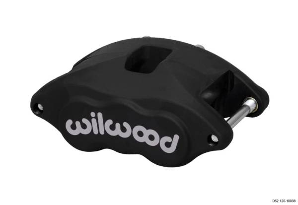 Wilwood - Wilwood Caliper-D52-Black Ano 2.00/2.00in Pistons 1.28in Disc - 120-10936