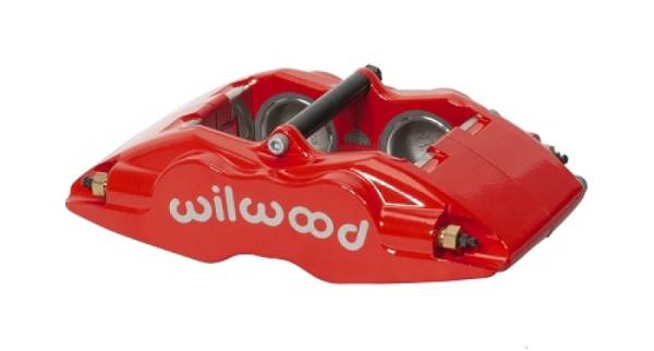 Wilwood - Wilwood Caliper - FSLI4 - Red 1.62in Piston 1.25in Rotor - 120-11133-RD
