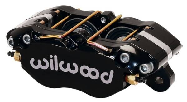 Wilwood - Wilwood Caliper-Dynapro Dust-Boot 5.25in Mount - Blk 1.38in Pistons .81in Disc - 120-11481
